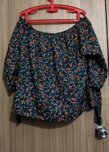 Floral Off-Shoulder Top