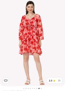 Floral Pattern One Piece From Myntra