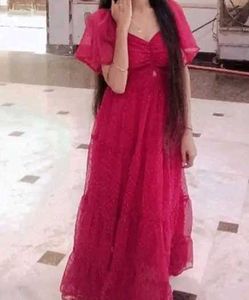 Red Maxi Dress - Flowy &amp; Chic