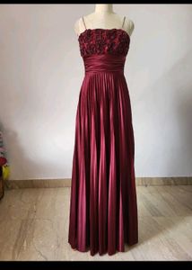 Floral Embroidery Evening Gown 🎀💗💝