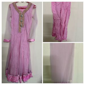 Pink Anarkali Suit