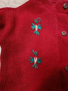 Warm woollen sweater