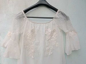 New With Tag Korean Retro Laces Blouson