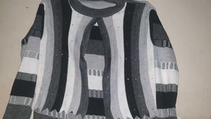 Striped Knit Sweater