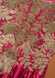 Elegant Pink Ethnic Gown