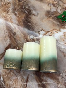 Coconut Vanilla Scented Candle Pack Of 3