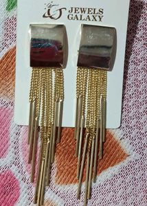 Jewels Galaxy Gold Plated Earrings