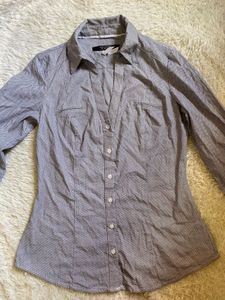 Y2K fitted Button-Down Shirt