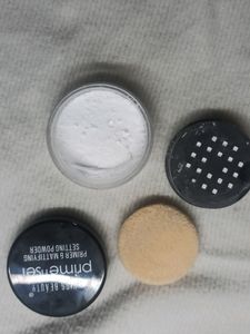 Swiss beauty primer and mattifying setting powder