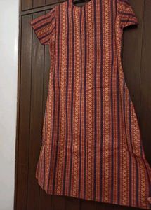 Purple Striped Suit Set