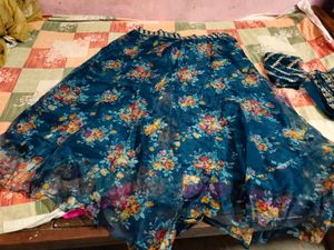Unstitched Lhenga Choli