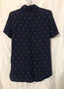 NAVY BLUE SHIRT WOMAN