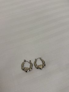 Heart Hoop Earrings