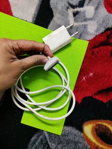 iPhone With Charger