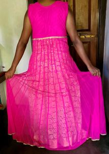 Anarkali Gown Sleeveless