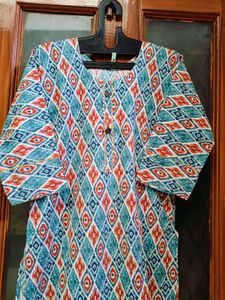 🇳🇿💫❤️ Beautiful Printed Cotton Kurta