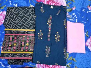 Libas Ethnic Printed Kurta Set With Dupatta