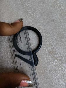 Set of Black Curtain Rings