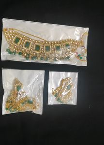 Kurta Suit With Jewellery Set