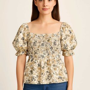 Floral Print Top