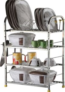 Kitchen Utensil Rack with Cookware
