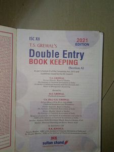 Double Entry Book Keeping