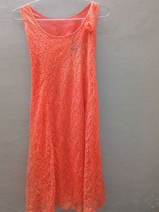 Coral Mini Dress