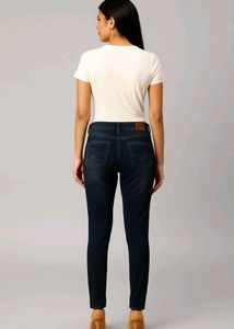 Lee Cooper Dark Blue Denim Jeans For Women | 32 W