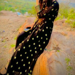 Starry Slit Cut Dress