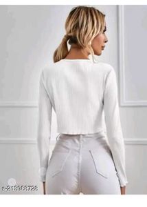 White Long Sleeve Shrug