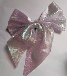 Satin Purple Bow