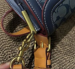Sold—Coach Tabby 26 Chambray Navy Bag