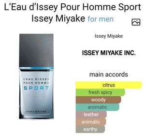 Issey Miyake Leau D&#39;issey Sport