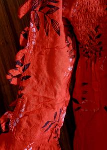 High Neck Frill Top