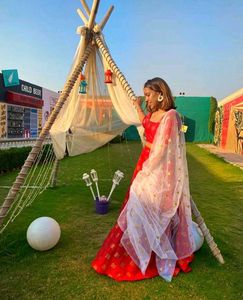 Red Lehenga Choli