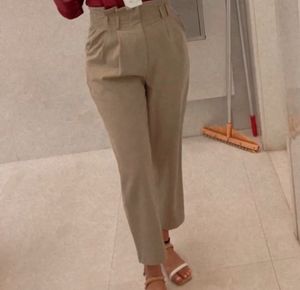 Beige  Formal Pant