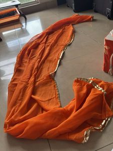 Orange Extra large duppata