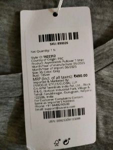 Grey &#39;98&#39; Graphic Tee