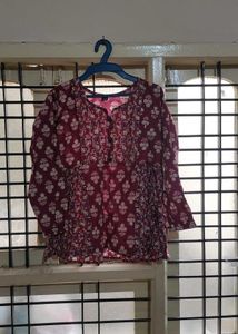 Beautiful Peplam Top Totally New.