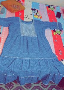 Jaipuri Frock/Anarkali Kurta For Woman