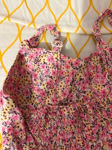 Floral Print Mini Dress