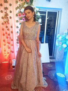 Sparkly Blush Formal Gown