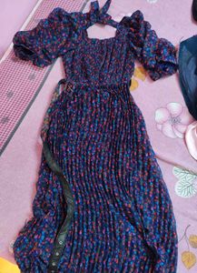 Floral Print Maxi Dress