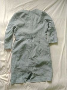 Gray Fitted Dress - Elegant &amp; Versatile