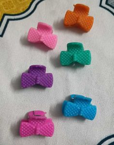 6 Mini Claw Clips