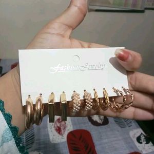 Set Of 5 Beautiful Trending Earrings