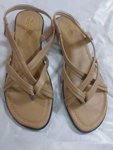 Elegant Tan Flats