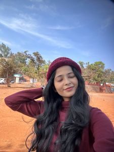 Marron High Neck Top