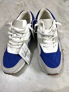 SOLEPLAY(WESTSIDE) SUEDE COLORBLOCKED SNEAKERS 41