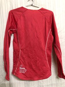 Mizuno Pink Long Sleeve T Shirt